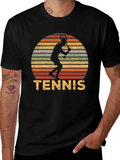 Tennis Sunset Graphic T-Shirt product image 1