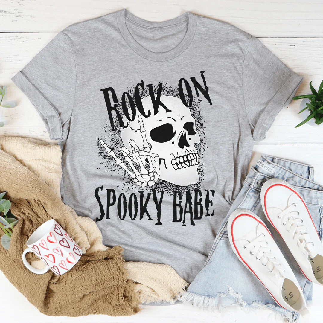 Rock On Spooky Babe Tee product image 2