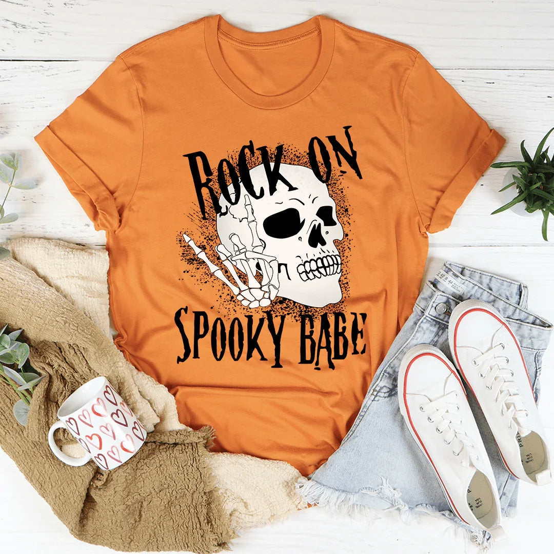 Rock On Spooky Babe Tee product image 1