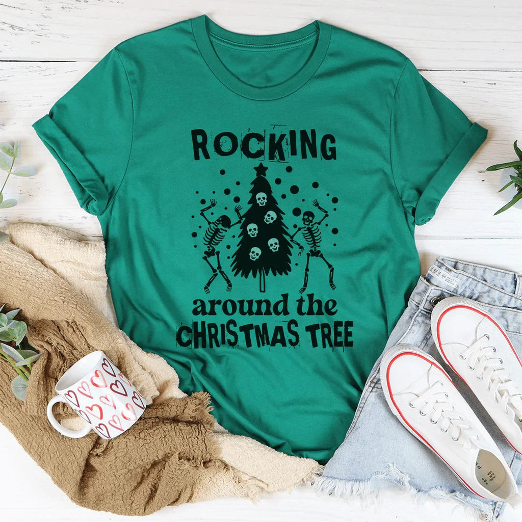 Rocking Around The Christmas Tree Tee product image 4