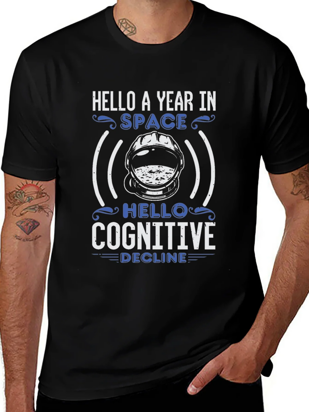Space Cognitive Decline Graphic T-Shirt product image 1