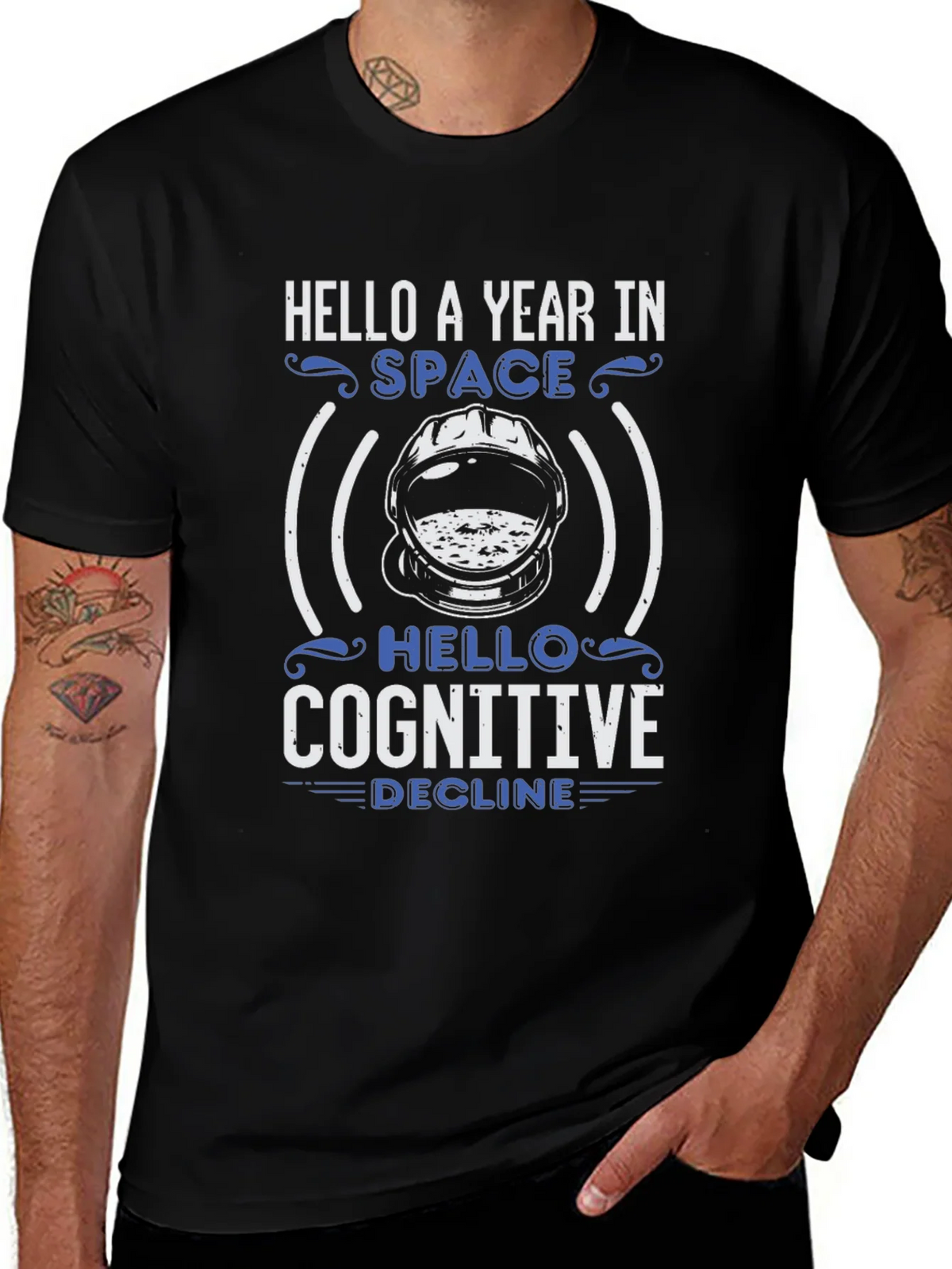 Space Cognitive Decline Graphic T-Shirt product image 1