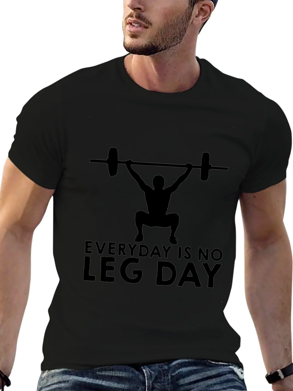 Everyday is No Leg Day T-Shirt product image 6