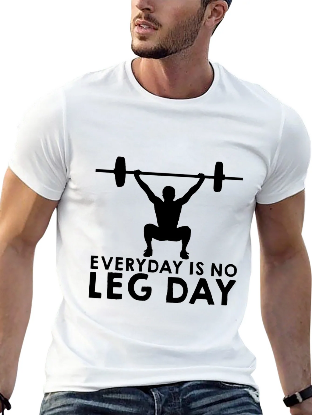 Everyday is No Leg Day T-Shirt product image 11