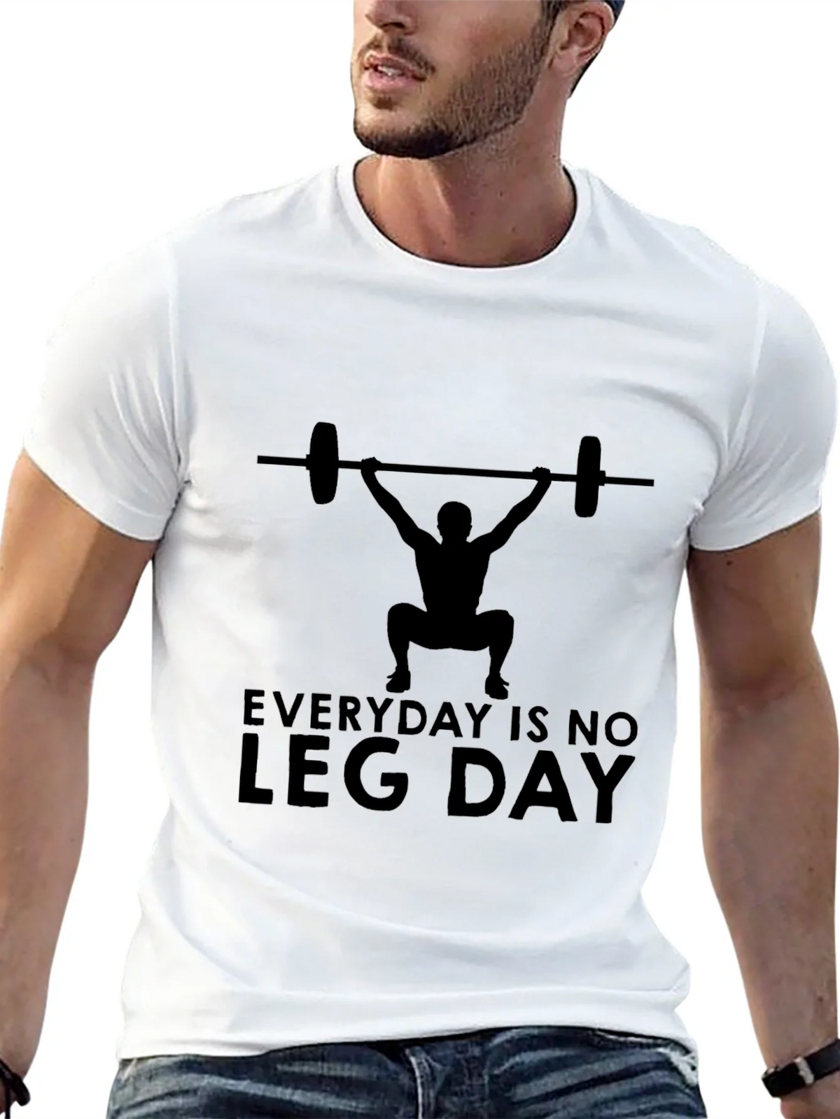 Everyday is No Leg Day T-Shirt product image 11