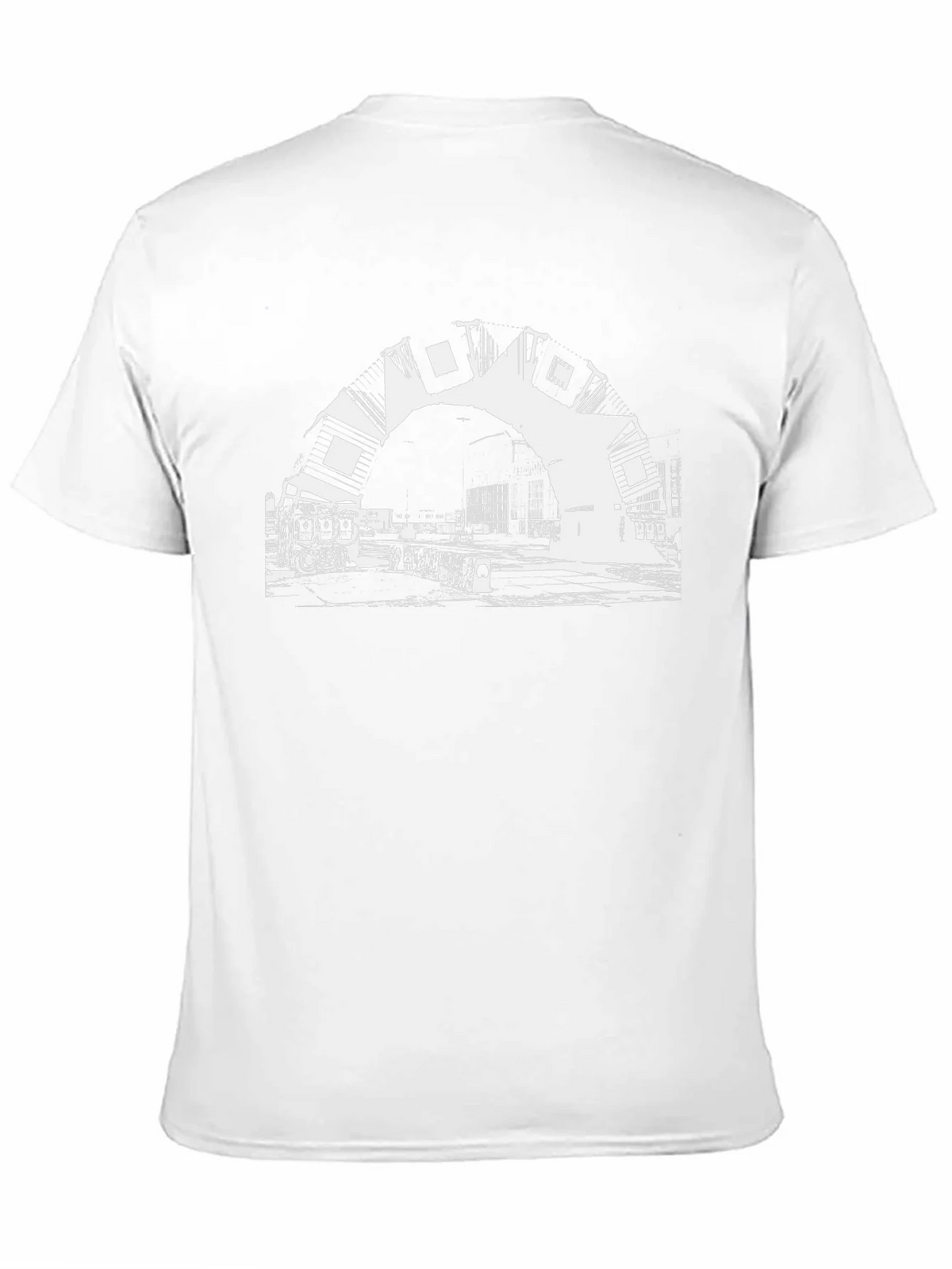 Bold Graphic Print Black T-Shirt product image 5