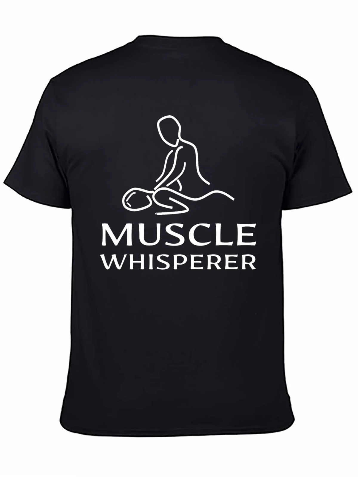 Muscle Whisperer Massage Therapist Black T-Shirt product image 1