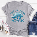 Save The Chubby Mermaids Tee product image 1