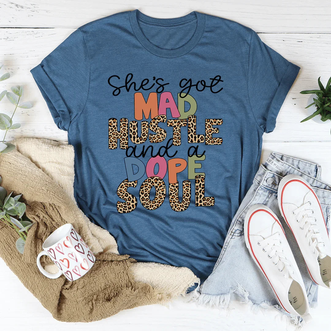 She's Got Mad Hustle And A Dope Soul Tee product image 1