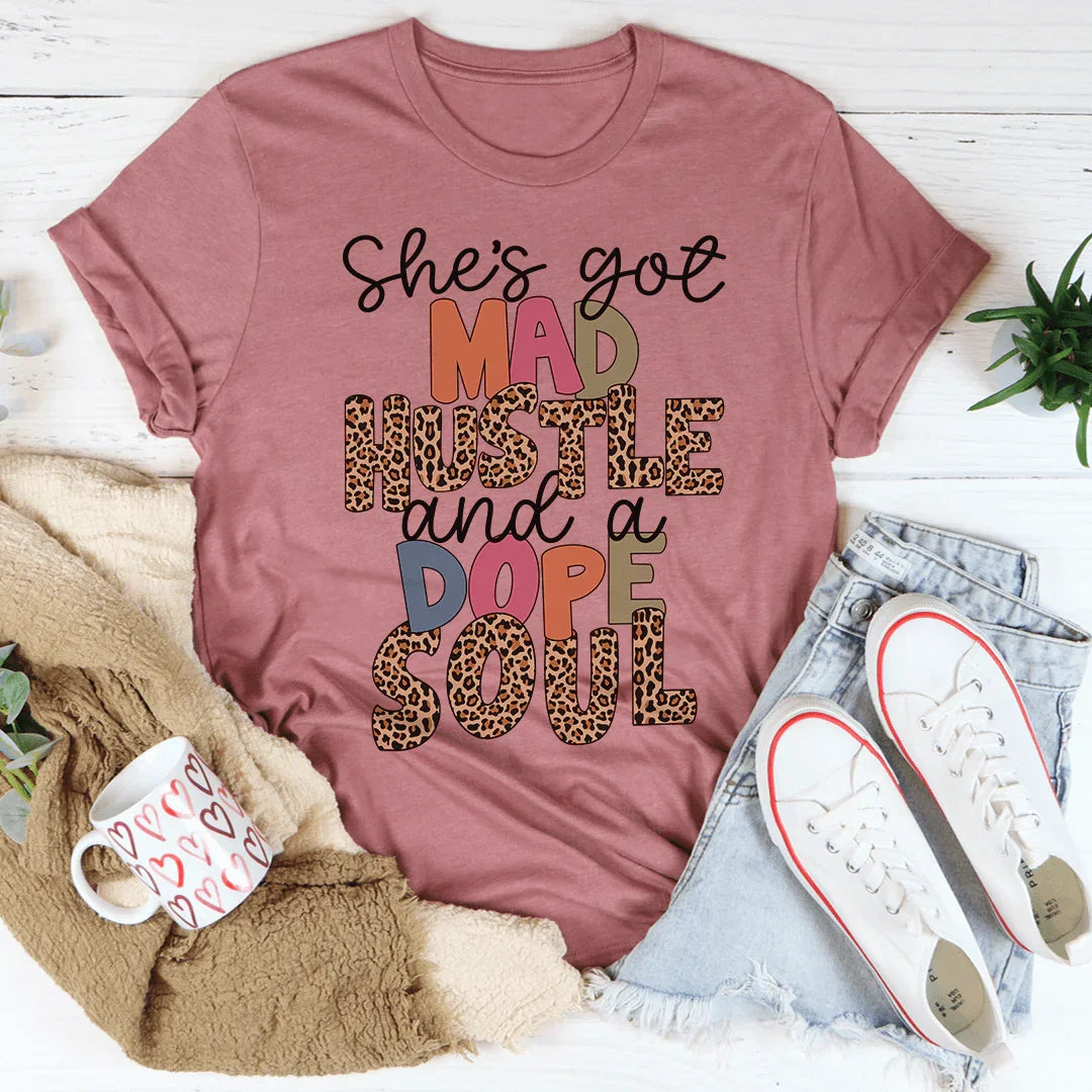She's Got Mad Hustle And A Dope Soul Tee product image 3