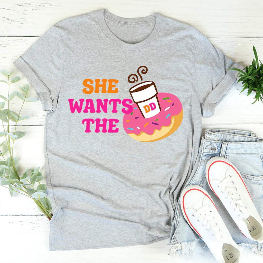 She Wants Donuts Tee product image 2