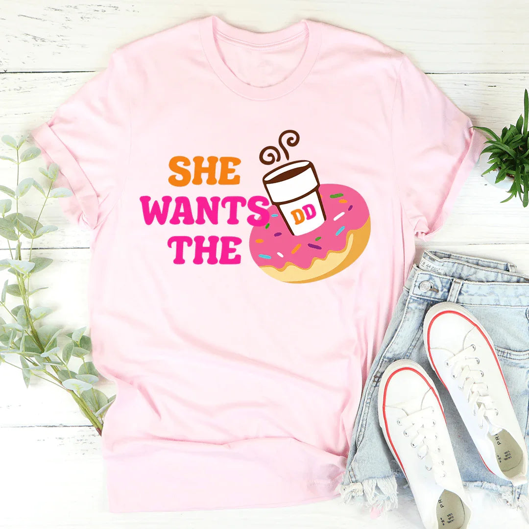 She Wants Donuts Tee product image 1