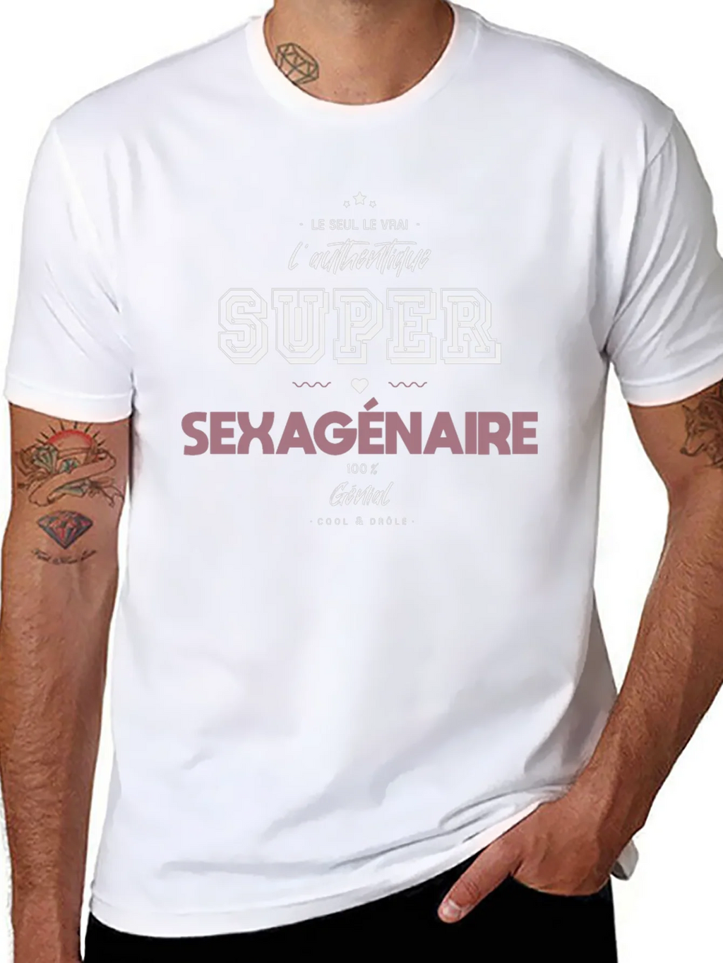 Funny Super Sexagenarian T-Shirt product image 2