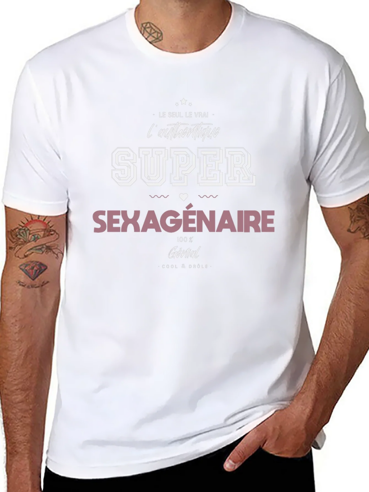 Funny Super Sexagenarian T-Shirt product image 2