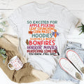 So Excited For Apple Picking Leaf Crunching Corn Mazes Tee product image 1