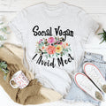 Social Vegan I Avoid Meet Tee product image 1