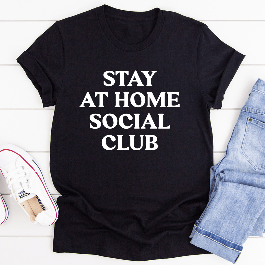 Introvert Cozy Lifestyle Graphic Top – "Stay At Home Social product image 2
