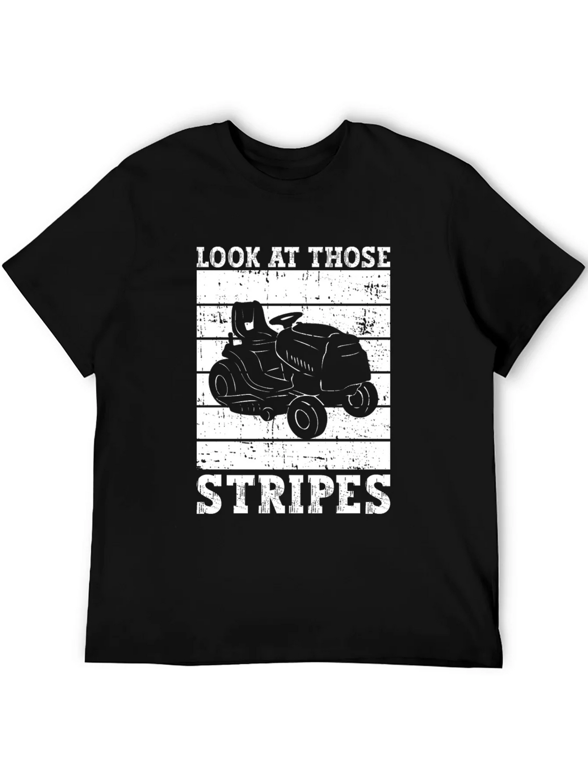 Look At Those Stripes Lawn Mower T-Shirt product image 3