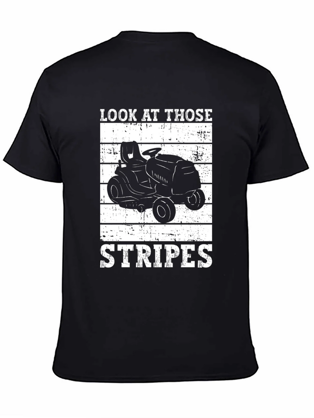 Look At Those Stripes Lawn Mower T-Shirt product image 2