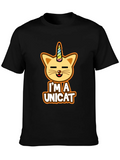 Im A Unicat T-Shirt Funny Unicorn Cat Tee product image 1