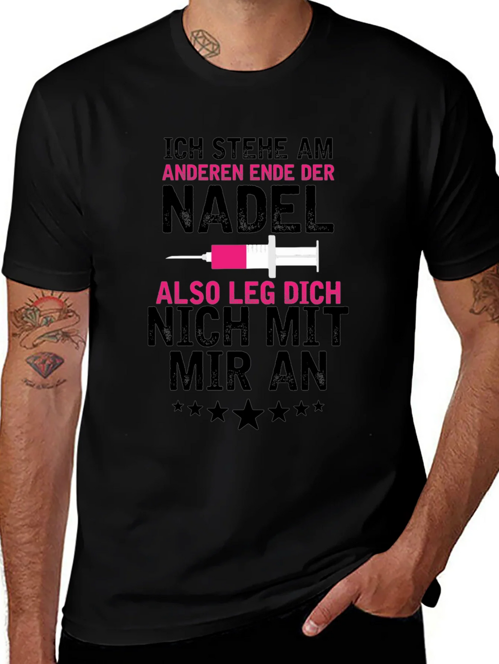 Ich Stehe Am Anderen Ende Der Nadel T-Shirt product image 1