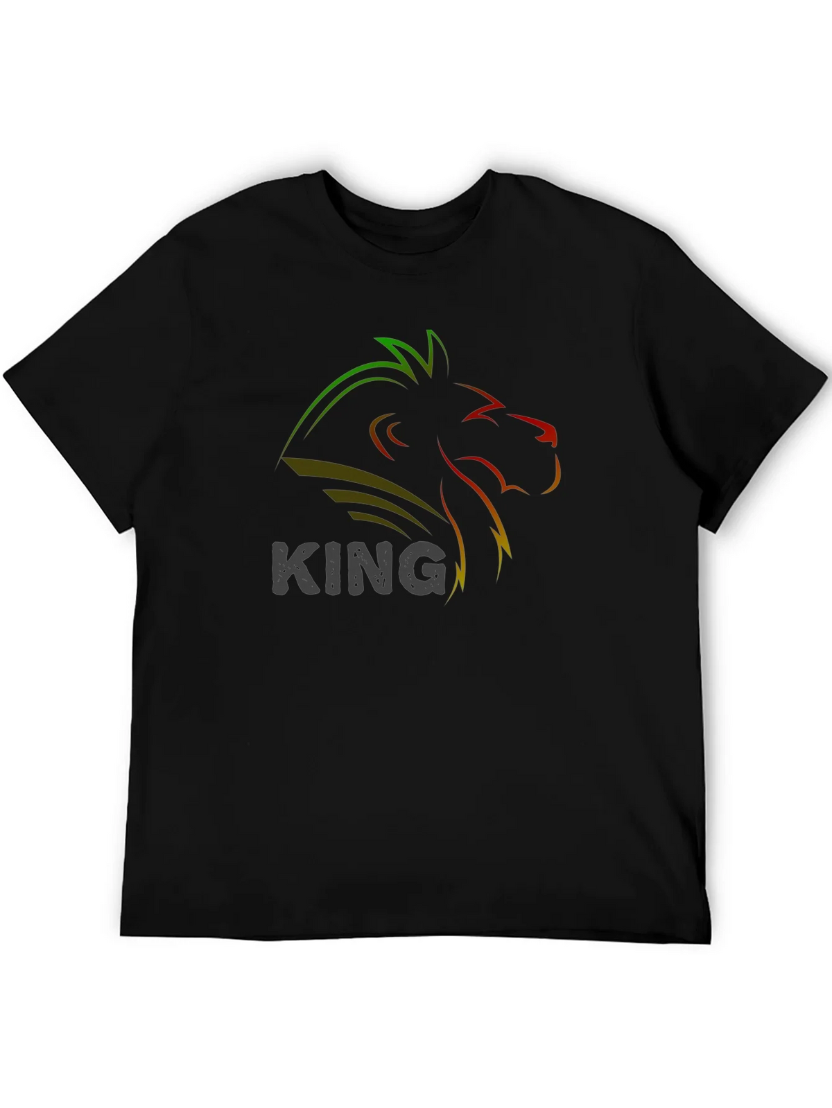 Lion King Graphic Black T-Shirt product image 3