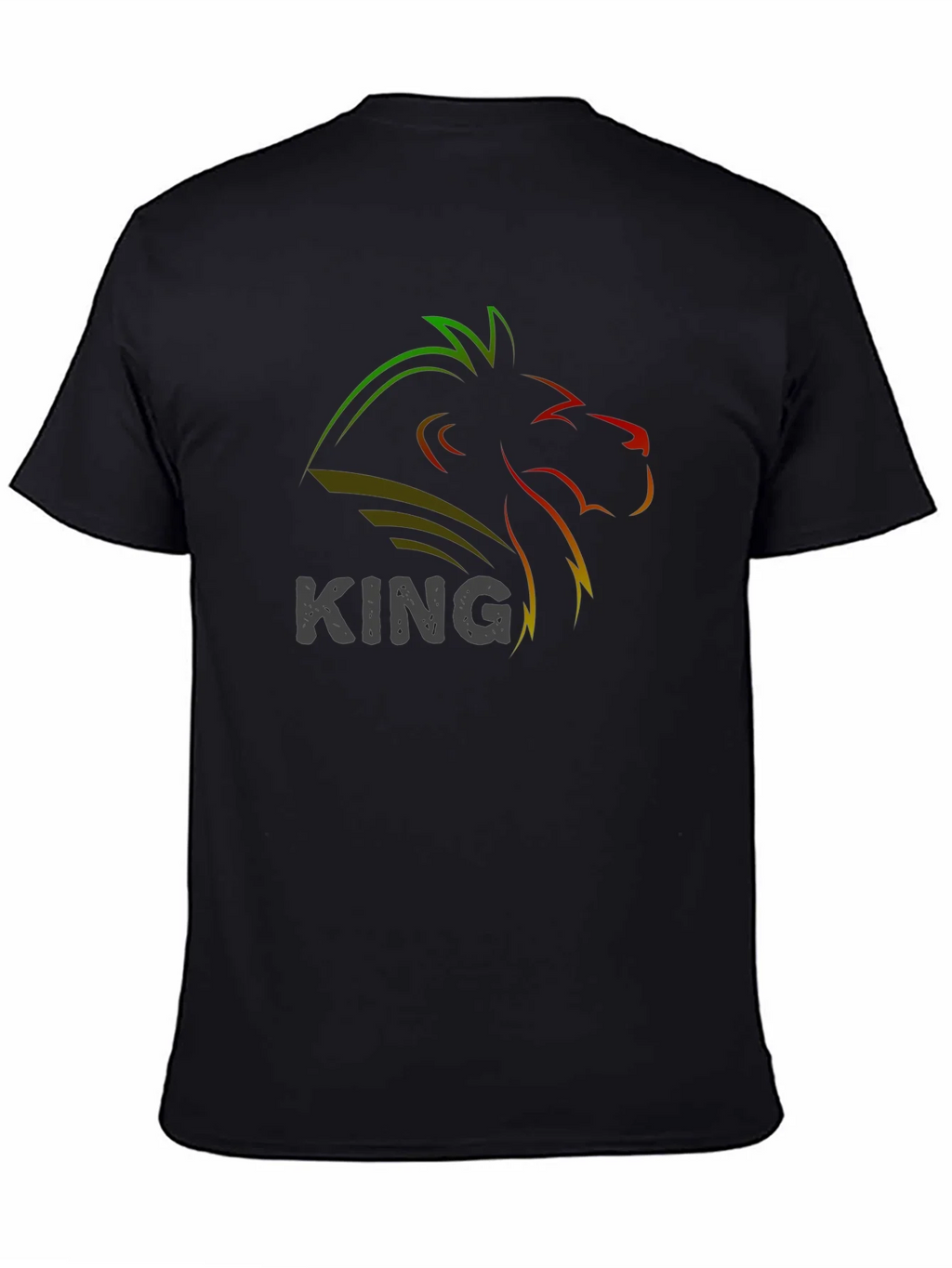Lion King Graphic Black T-Shirt product image 2