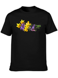 Floral T-Shirt - Daffodils and Violets Graphic Tee product image 1