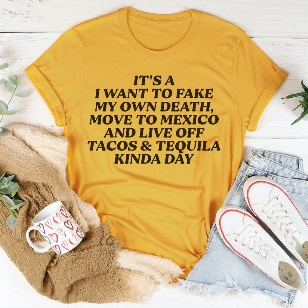 Tacos & Tequila Kinda Day Tee product image 2