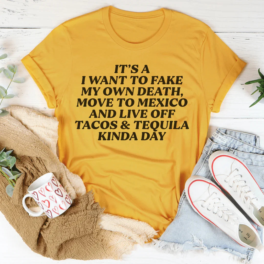 Tacos & Tequila Kinda Day Tee product image 2