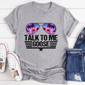 Retro Aviator Movie Graphic Tee – "Talk To Me Goose" product image 1
