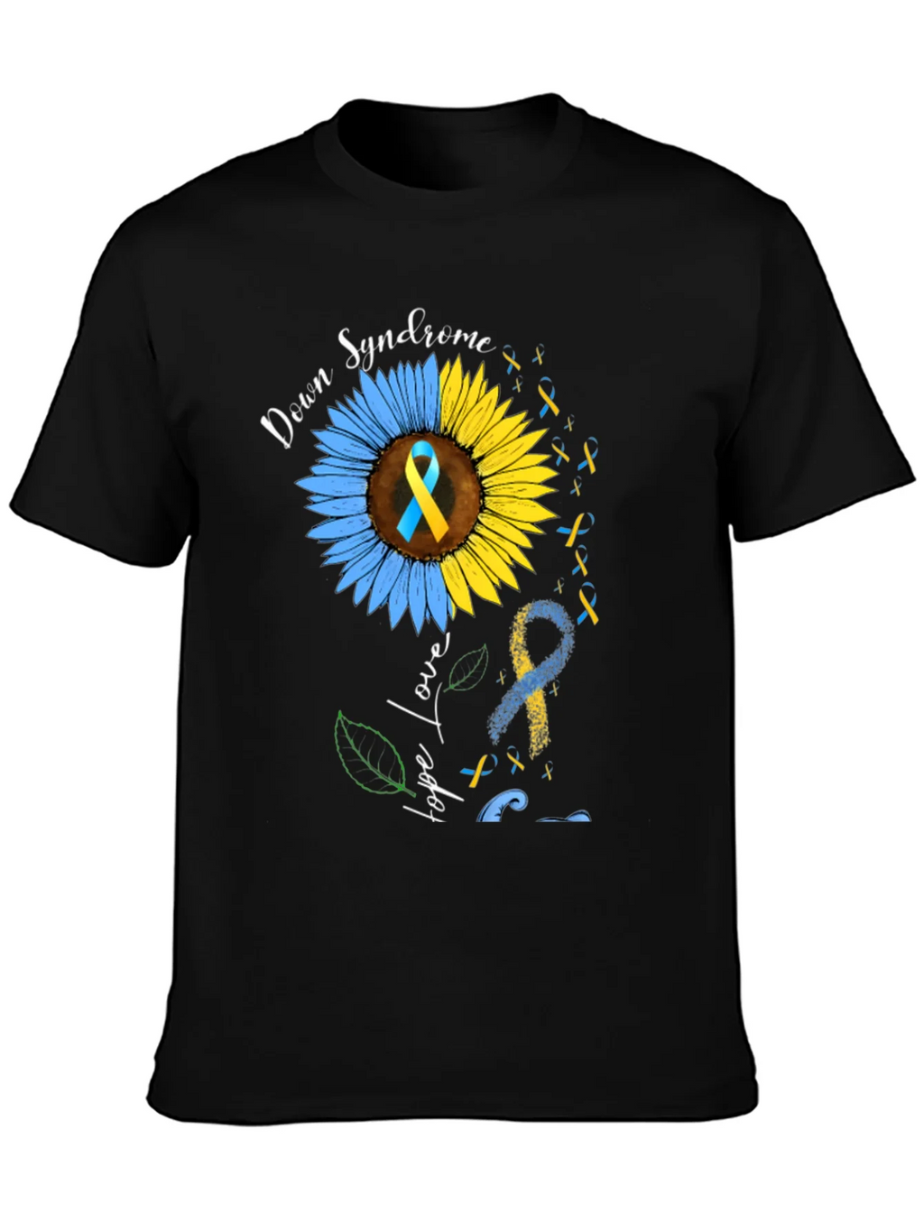 Down Syndrome Awareness Sunflower T-Shirt product image 3