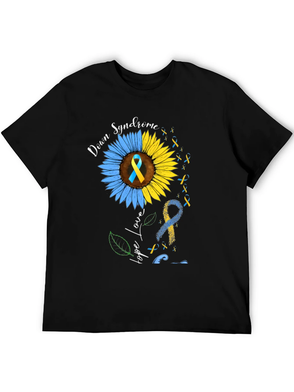 Down Syndrome Awareness Sunflower T-Shirt product image 5