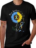 Down Syndrome Awareness Sunflower T-Shirt product image 1