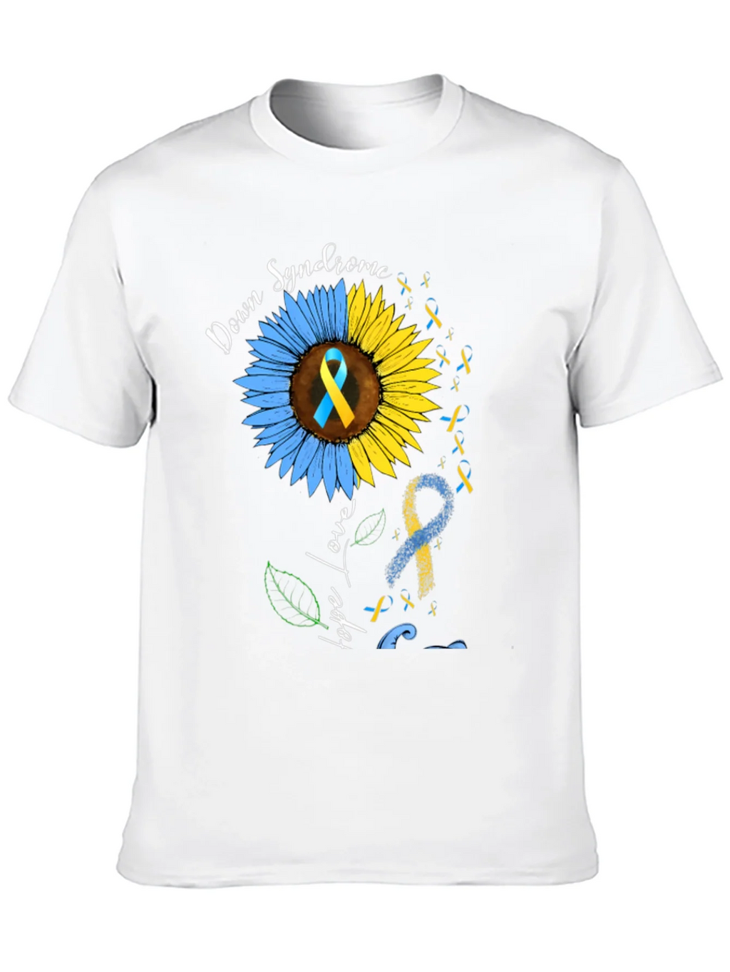 Down Syndrome Awareness Sunflower T-Shirt product image 9