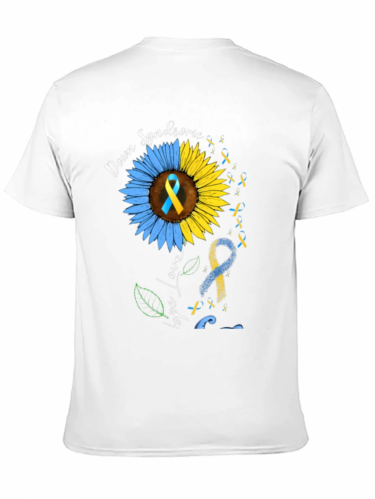 Down Syndrome Awareness Sunflower T-Shirt product image 10