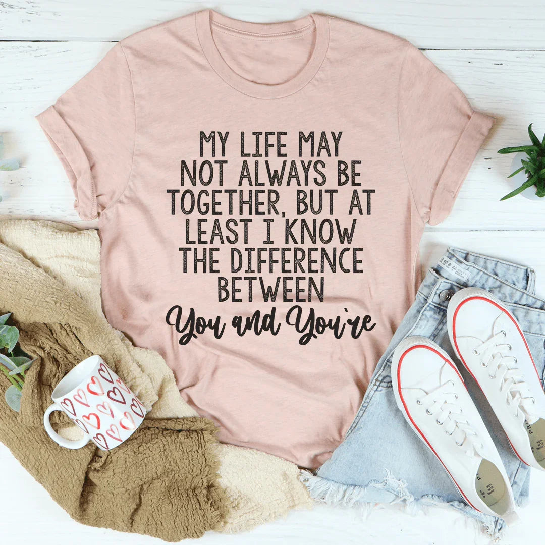The Difference Between You And You're Tee product image 4