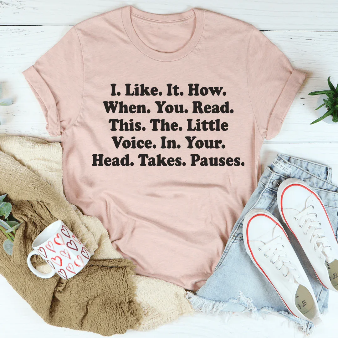 The Little Voice In Your Head Tee product image 4