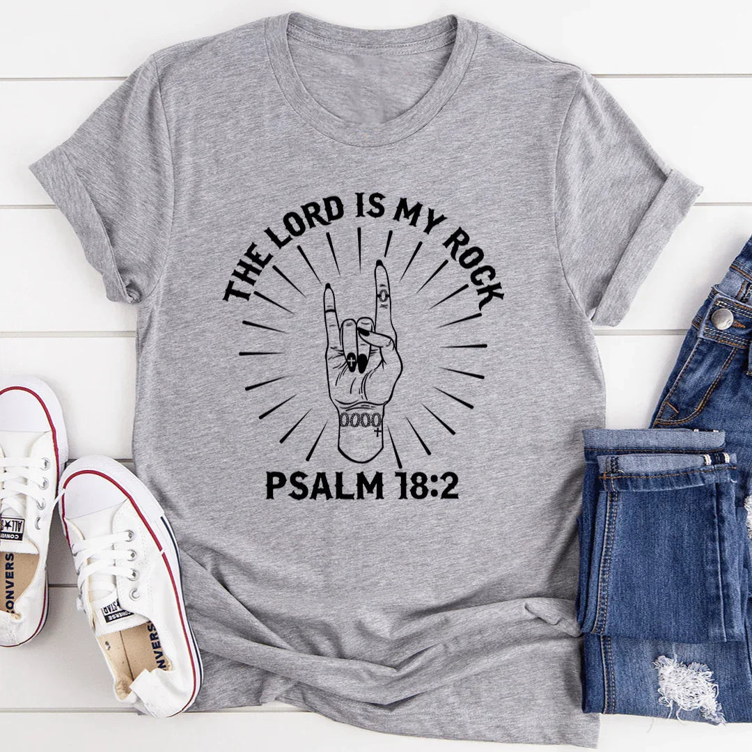 Scripture Strength Faith Graphic T-Shirt – "The Lord Is My product image 3