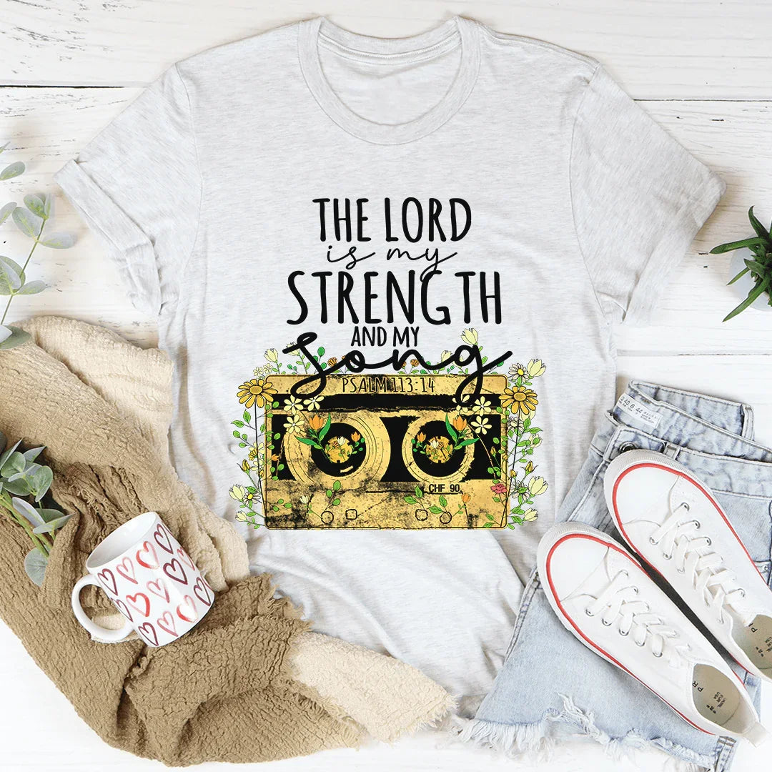 The Lord Is My Strength And My Song Tee product image 1