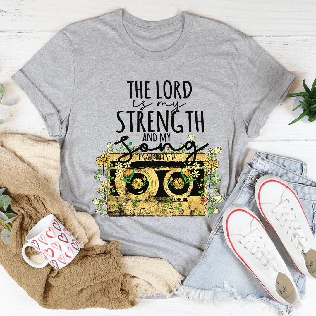The Lord Is My Strength And My Song Tee product image 2