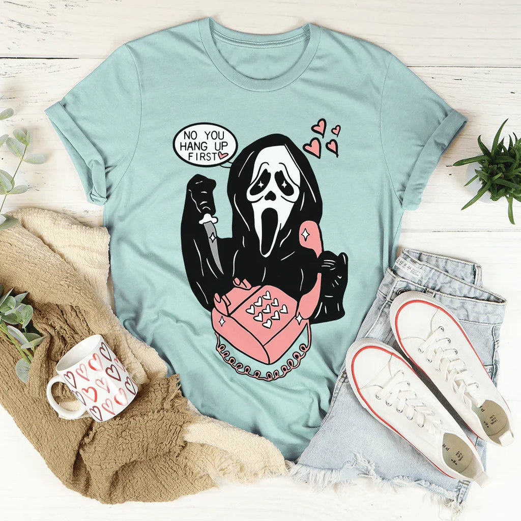 The Reaper You Hang Up First Tee product image 3