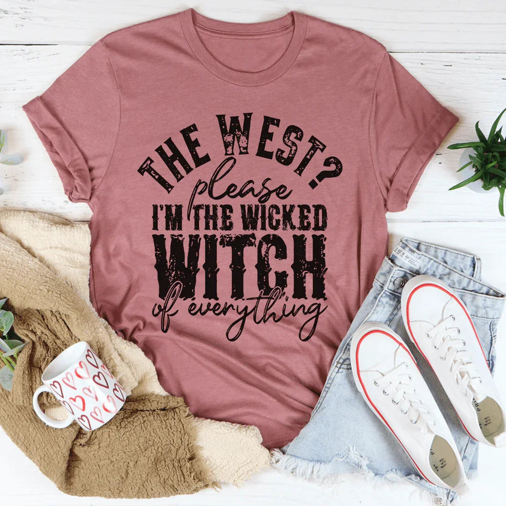 The West Please I'm Wicked Witch Of Everything Tee product image 4