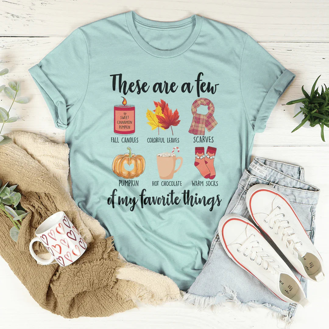 These Are A Few Of My Favorite Fall Things Tee product image 3