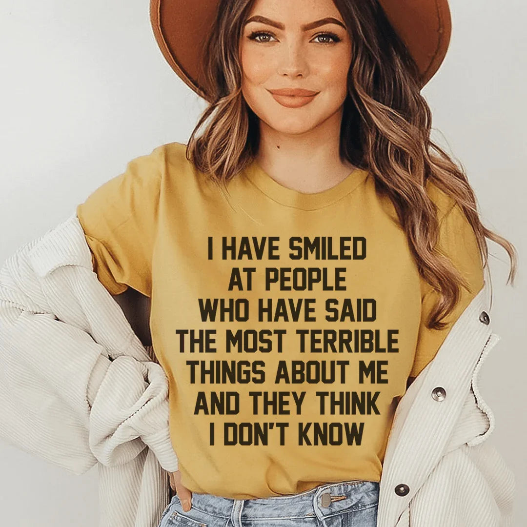 They Think I Don't Know Tee product image 3