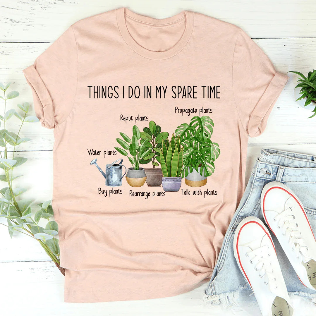 Things I Do In My Spare Time Tee product image 4