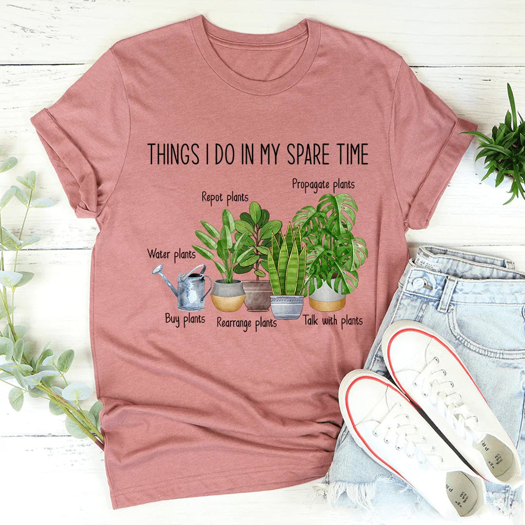 Things I Do In My Spare Time Tee product image 3