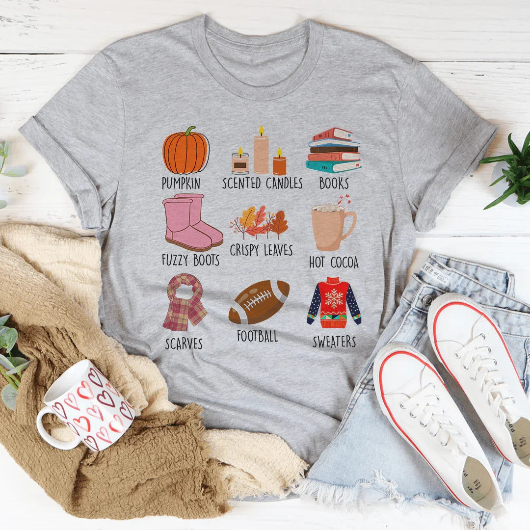 Things I Love About Fall Tee product image 1