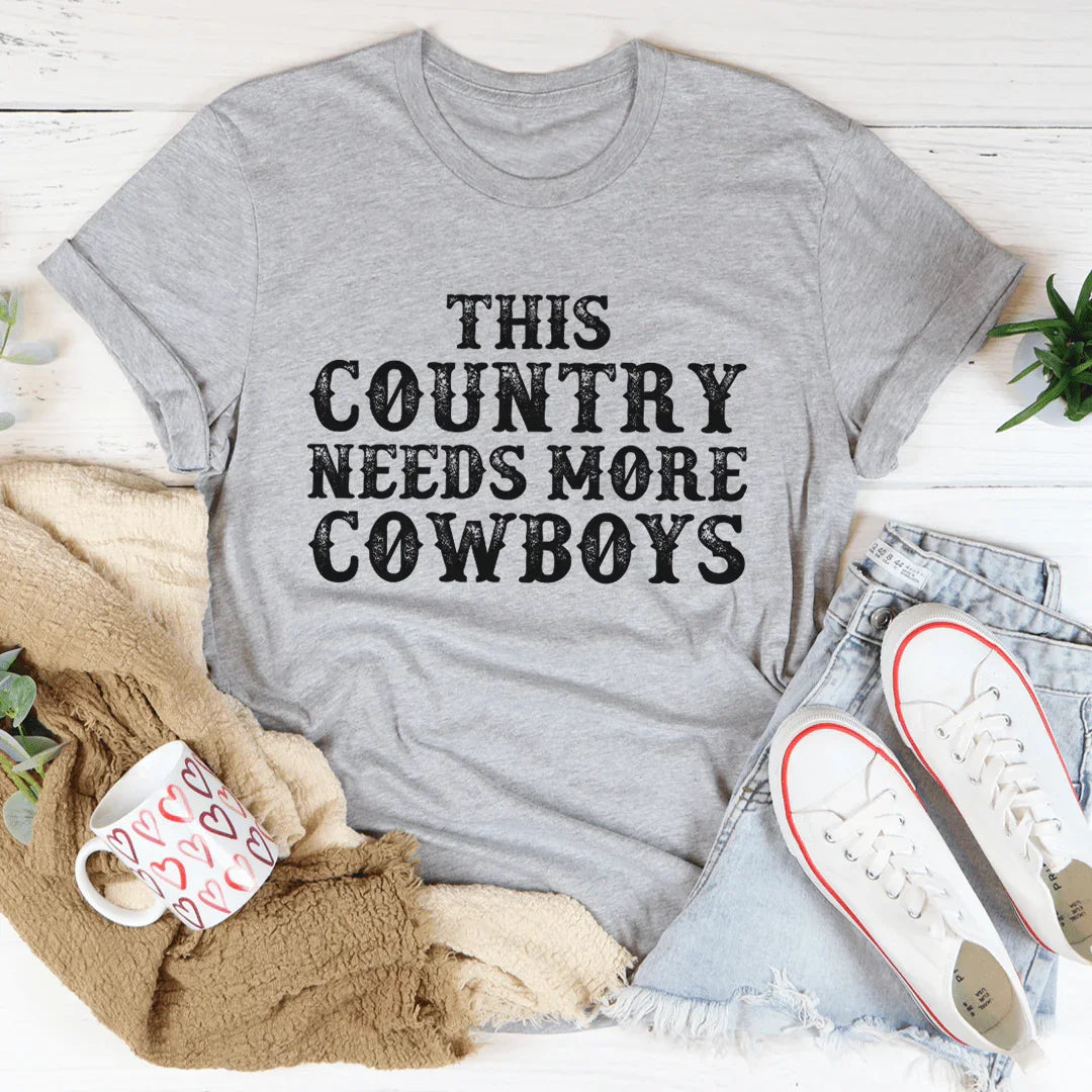 This Country Needs More Cowboys Tee product image 3