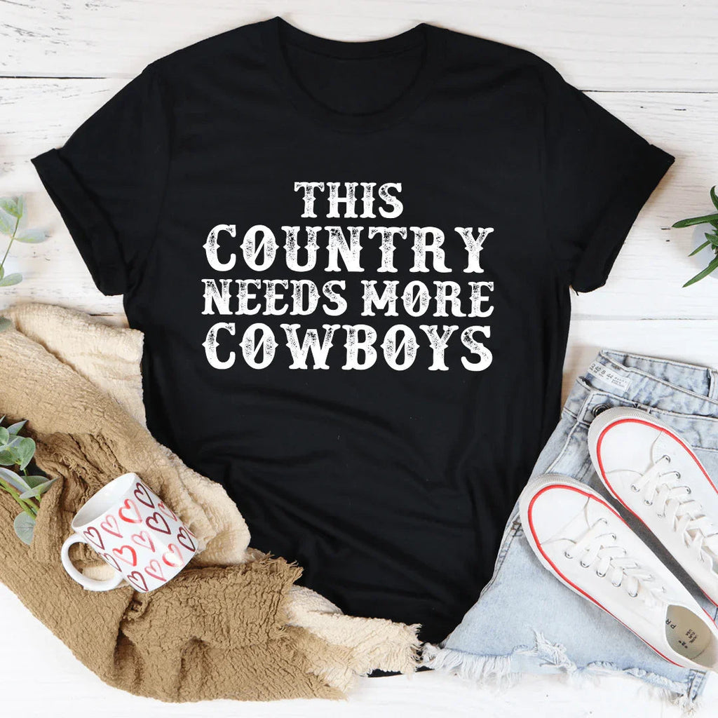 This Country Needs More Cowboys Tee product image 2